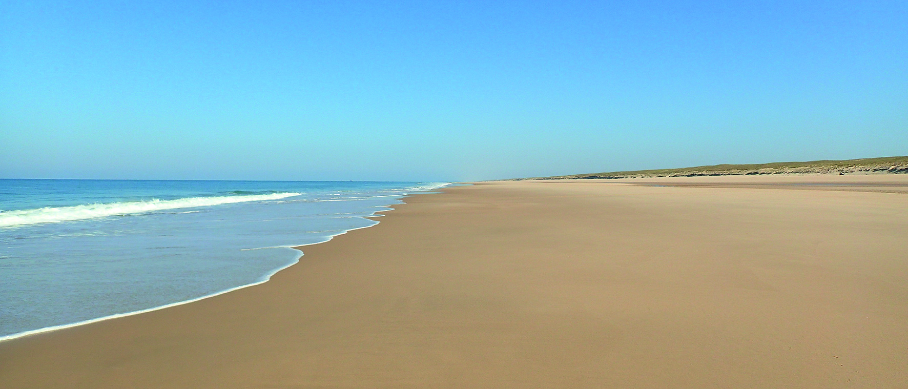 Photo de la plage du Truc Vert sur la côte girondine.