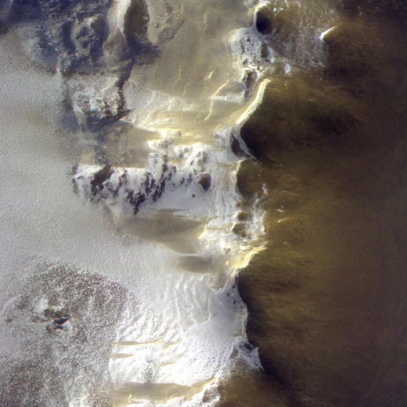 Image du cratère Korolev 