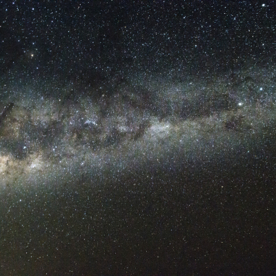 Voie lactée observée depuis le désert de Sechura, au Pérou