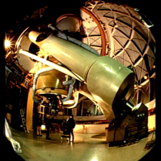Télescope Bernard Lyot de 2 mètres de diamètre au sommet du Pic du Midi.

© OMP. INSU.[...]