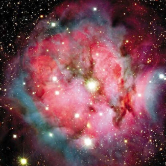 La nébuleuse IC 5146, ou nébuleuse du cocon est un vaste nuage moléculaire à 4 000 années-lumière. Au centre il y aurait probablement une jeune étoile massive formée il y a environ cent mille ans.

© CFHT/CNRS/INSU.[...]