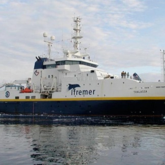 Le navire Thalassa d'Ifremer. © Ifremer.[...]