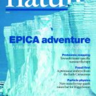 La publication fait la Une de la revue Nature.

© Nature[...]
