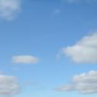 Image panoramique de cumulus de beau temps, typiques d'une belle couche limite convective, objet de ces recherches. © BLLAST, Solène Derrien[...]