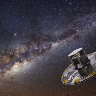 Vue d'artiste de Gaia. Crédits : ESA[...]