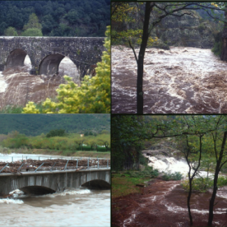 Rivières en crues dans les Cévennes. © Guillaume Dramais, Michel Lang et José Ribot-Bruno[...]