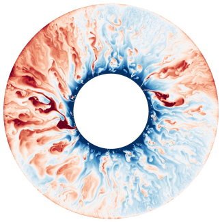 Simulation numérique haute définition du noyau terrestre