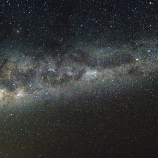 Voie lactée observée depuis le désert de Sechura, au Pérou