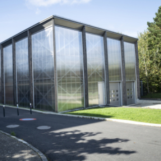 Halle expérimentale de l'OSERen, campus de l'université de Rennes© Jean-Claude MOSCHETTI / OSERen / CNRS Images