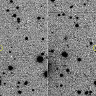 Discovery of the first body in the Solar System with an extrasolar origin