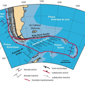 Carte tectonique du passage de Drake

© Lagabrielle et al. EPSL 2009[...]