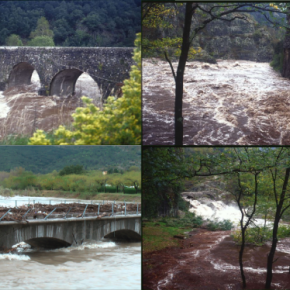 Rivières en crues dans les Cévennes. © Guillaume Dramais, Michel Lang et José Ribot-Bruno[...]