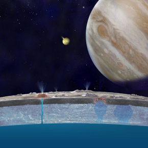 Taste of the Ocean on Europa's Surface