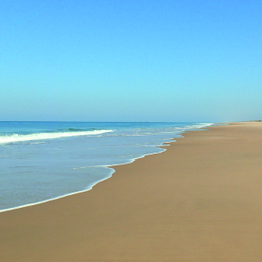 Photo de la  plage du Truc Vert sur la côte girondine.