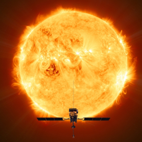 Illustration de la sonde Solar Orbiter 